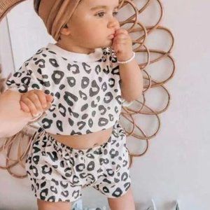 Leopard Baby Outfit, Leopard Toddler Outfit, Cute Baby Clothes, Stylish Toddler